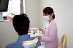 無痛的でやさしく、ていねいな治療